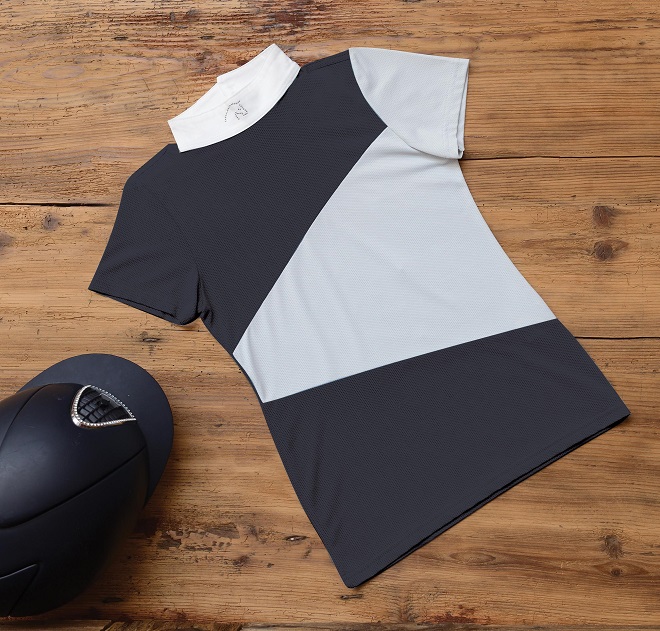 POLO GARA A ZIG-ZAG Donna, Manica Corta 